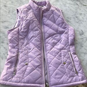 Lavender Quilted Women's Vest